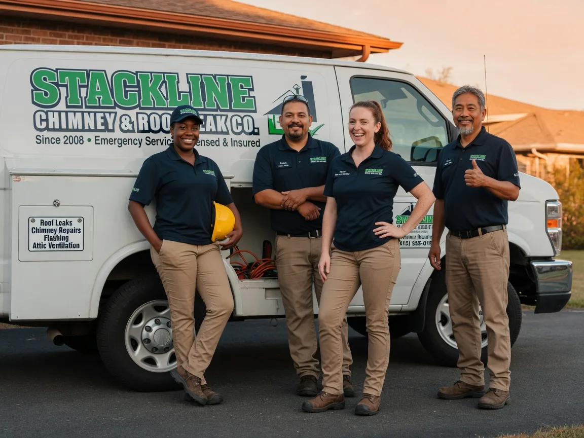 Chimney flashing repair company in La Cygne, KS